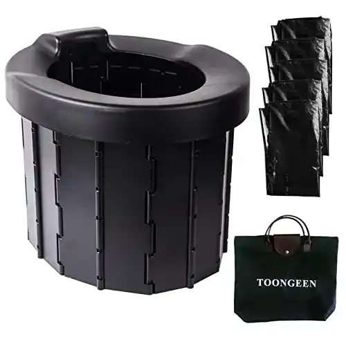 Klapptoilette Toongeen faltbar mobile Campingtoilette