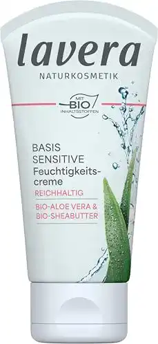 Lavera Gesichtscreme Basis Sensitiv mit Bio Aloe Vera und Sheabutter