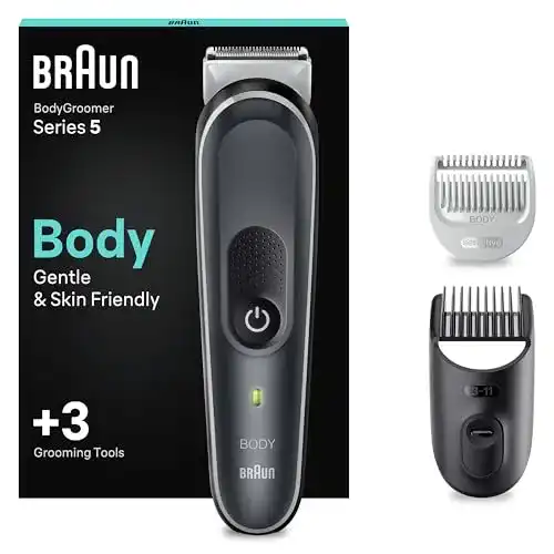 Braun Epilierer Series 5 Bodygroomer und Intimrasierer für Männer