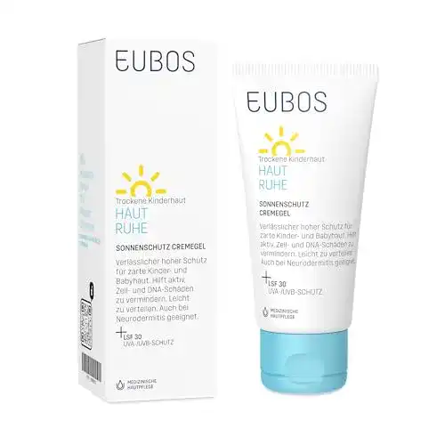 Sonnencreme für empfindliche Haut von Eubos Haut Ruhe mit LSF 30