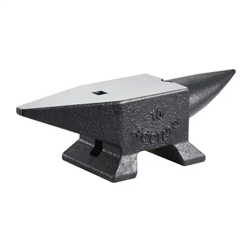 VEVOR Amboss 10 kg aus Stahl mit 55 HRC für Schmiedearbeiten