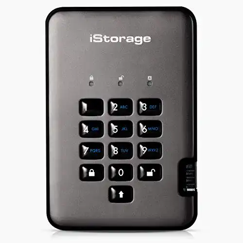 Externe Festplatte iStorage diskAshur Pro2 3TB