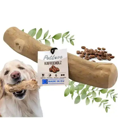 Kauholz für Hunde von PetLove – Natürliches Spielzeug aus Kaffeeholz