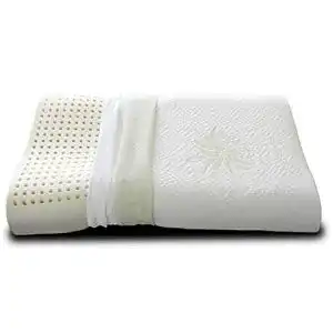 Naturlatex-Kissen Evergreenweb ergonomisches Nackenstützkissen 40×80 cm