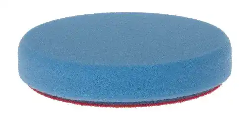 Polierschwamm Rotweiss 185mm blau glatt fein