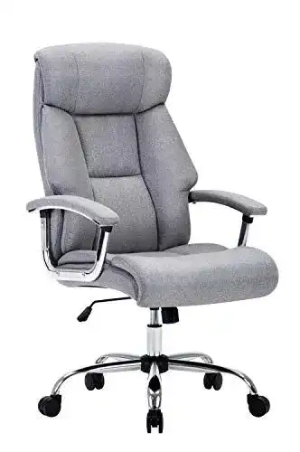 Bürostuhl Amoiu Chefsessel mit ergonomischer Unterstützung und Polsterung