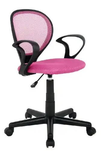 Drehstuhl SixBros. Bürostuhl in Pink – H-2408F/1406