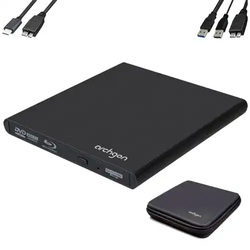 Externer Blu-ray Brenner Archgon UHD für PC und Mac – 4K Ultra HD