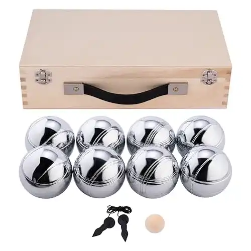 Boule Engelhart 010206 Petanque Kugeln Set 8 Kugeln