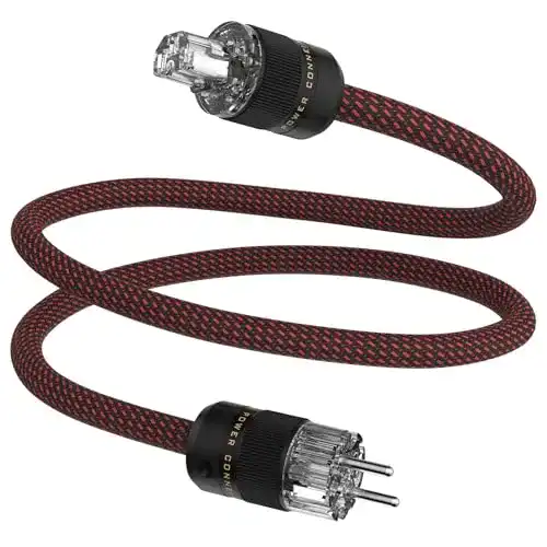 HiFi-Netzkabel Tertullus 1,5m C15 für Audioanwendungen