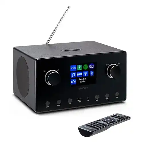 DAB-Radio Medion P85444 mit Fernbedienung und Internetradio-Funktion