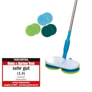 Akku-Rotationsmopp Mediashop Hurricane Floating Mop