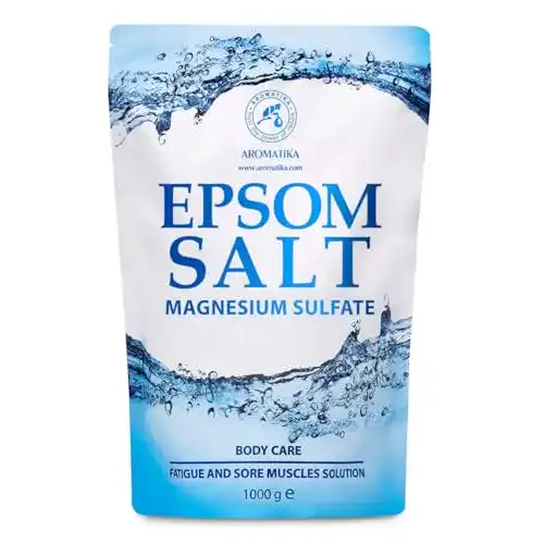 Bittersalz Epsom Salz 1000g – Natürliche Magnesiumquelle