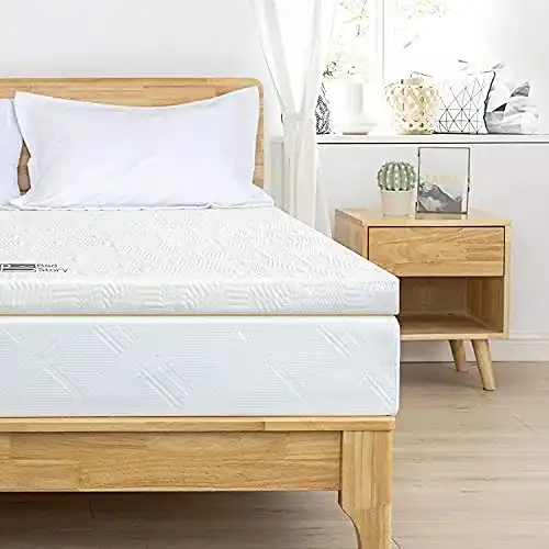 Kaltschaum-Topper 140 x 200 cm von BedStory mit 5 cm Höhe