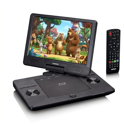 Tragbarer DVD-Player Lenco BRP-1150 mit Blu-Ray-Funktionalität