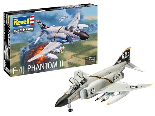 Revell Modellbausatz F-4J Phantom II Flugzeug 1:72
