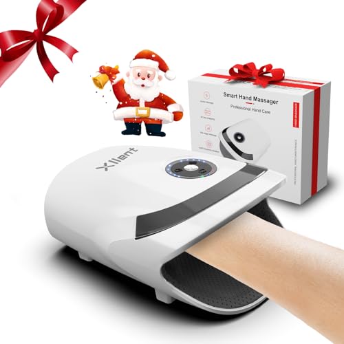 Xllent Hand Massager Schwarz Wiederaufladbares Handmassagegerät 2023