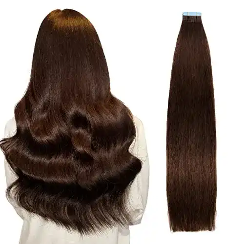 Tape Extensions AGMITY Tape in Extensions Echthaar 50 cm 20 Stück