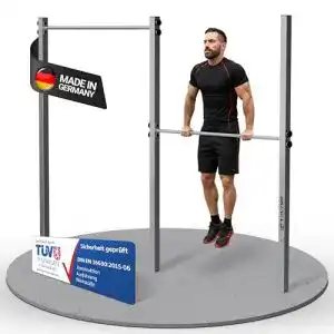 Turnreck TOLYMP Doppel Reckstange für Outdoor-Fitness
