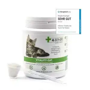 Taurin für Katzen von 4-Beiner Animal Health – Vitality-Cat