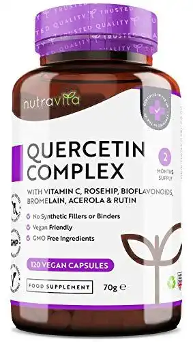 Quercetin Nutravita Komplex 695 mg mit Vitamin C und Bioflavanoiden