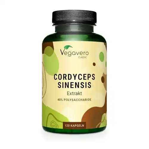 Cordyceps Vegavero Sinensis 650 mg CS-4 Extrakt (10:1)