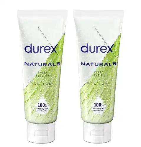 Bio-Gleitgel Durex Naturals auf Wasserbasis für Intimkosmetik