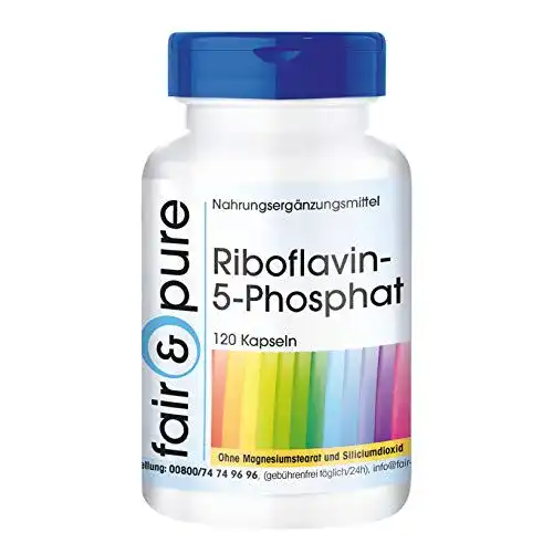 Riboflavin 5-Phosphat Kapseln vegan, 120 Stück