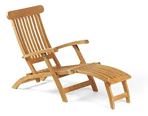 Deckchair Sonnenpartner KS Manhattan Liegestuhl für Garten und Terrasse