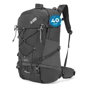 Rucksack 40 Liter Terra Peak für Damen und Herren in Grau