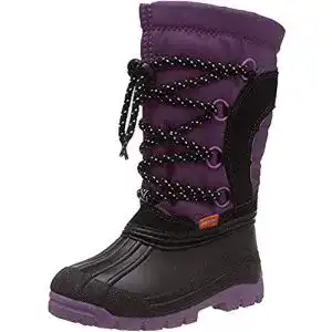 Kinder Schneestiefel Demar für Mädchen mit Wolle gefüttert