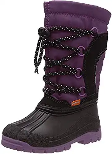 Kinder Schneestiefel Demar für Mädchen mit Wolle gefüttert