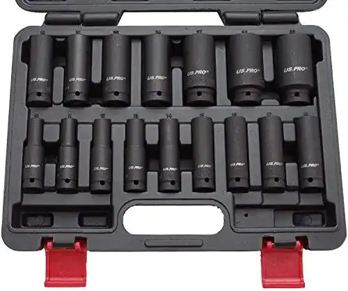Schlagschrauber-Nüsse US PRO B1340 Kraft 1/2 Zoll 10-32 mm