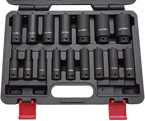 Schlagschrauber-Nüsse US PRO B1340 Kraft 1/2 Zoll 10-32 mm