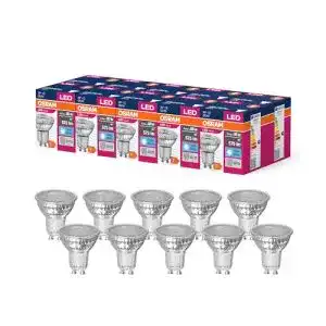 GU10 LED Lampe kaltweiß Osram LED Star Value PAR16 für GU10 Sockel