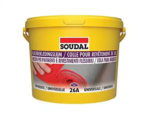 PVC-Kleber Soudal 26A für weiche Bodenbeläge wie Vinyl und Textil