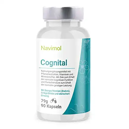 Brahmi Cognital 90 Kapseln mit Bacopa Monnieri Extrakt