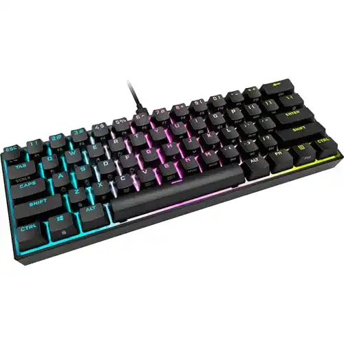 Mini-Tastatur Corsair K65 RGB Mini 60% Mechanisch mit RGB-Beleuchtung