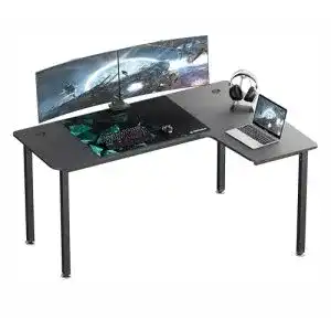 Eckschreibtisch Eureka Ergonomic 155×110 cm für Home Office und Gaming