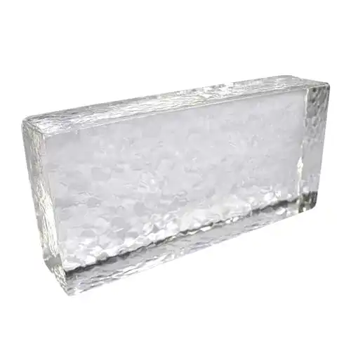 Glasbausteine Fuchs Design Crystal Collection, 1x Glasziegel