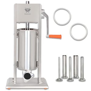 Wurstfüller Beeketal BT05 Edelstahl Wurstfüllmaschine mit 5 Litern Volumen