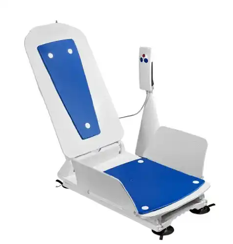 Badewannenlift Dietz Kanjo Eco mit Bezugset in Blau