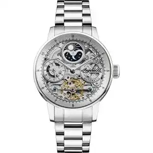 Ingersoll The Jazz Herren Uhr Automatik mit Edelstahl Armband
