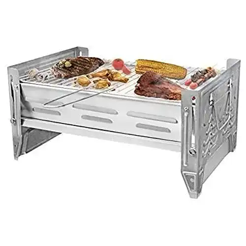 Klappgrill Venton Camping Grill Holzkohle 45 x 28 x 4 cm