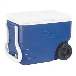 Coleman Passive Kühlbox 40 QT mit Rädern – 37,5 Liter Kapazität