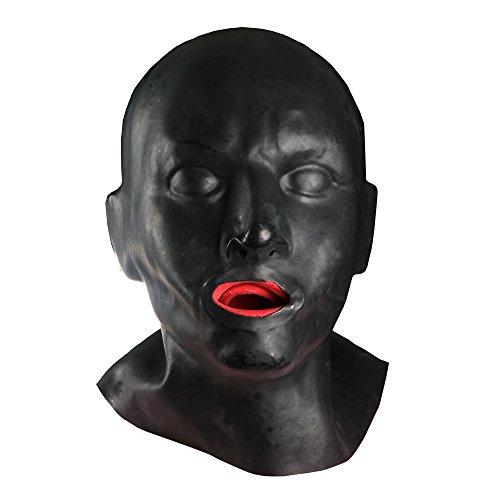 Latex Kopfmaske für Erwachsene von Hipipro