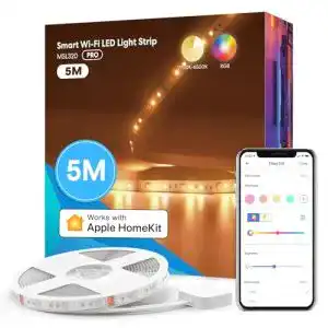 Smart Home Lampe Meross LED Strip 5 Meter für Apple HomeKit
