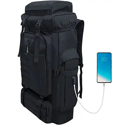 Ogetok 80 Liter Camping-Wanderrucksack für Outdoor-Aktivitäten