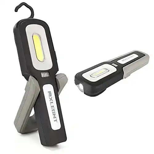 Werkstattlampe MXLEGNT LED Arbeitsleuchte und Taschenlampe