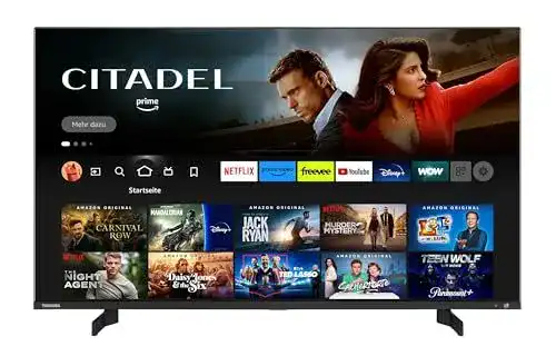 Toshiba 43QF5D63DA 43 Zoll QLED Fernseher mit Fire TV und Smart Funktionen